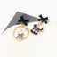 Fashion Cartoon Enamel Butterfly Bow Drop Earrings