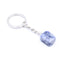 Irregular Natural Stone Crystal Keychain Pendant for Bags