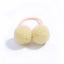 Fashion Simple Hair Ring Rubber Band with Cute Pom Pom for Kids