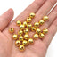 2000 PCs DIY Jewelry Accessories Round Perforated CCB Spacer Beads for Bracelet Making