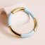 Fashion Acrylic Women's Bangle Bracelet - Multicolor Elastic Design