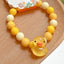 Cute Flower & Mushroom Acrylic Beaded Children's Bracelet Set