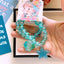 Children's Ocean Theme Resin Jewelry Set - Starfish, Mermaid, Shell Hair Accessories and Necklace