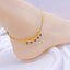 Elegant Blue Eye Stainless Steel Anklet Bracelet