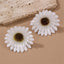 1 Pair Colorful Daisy Flower Drop Earrings