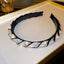 European American Rhinestone Fashion Colorful Hair Hoop