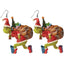 Cartoon Character Grinch Christmas Acrylic Drop Earrings