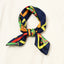 Square Silk Scarf Women's Retro Autumn Winter Fashion Accessory