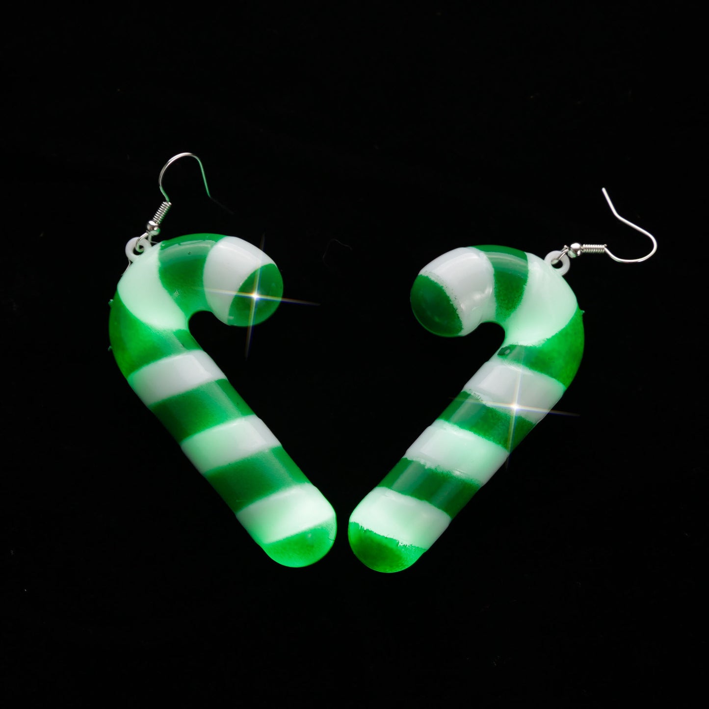 Christmas Simple Style Christmas Tree Plastic Festival Earrings 1 Pair