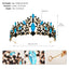 Elegant Baroque Alloy Plated Bridal Crown Accessory