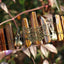 Retro Bronze Viking Raven Butterfly Crystal Hairband