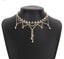 Simple Shiny Rhinestone Inlay Women's Choker Necklace 2024 Trendy Design