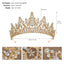 Retro Rhinestone Alloy Crown for Weddings and Ceremonies