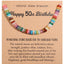 Simple Style Classic Circle Natural Stone Bracelets for Women - Candy Color Birthday Gift Bracelet