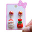 Fashion Santa Claus Plastic Resin Girl's Ear Clips 1 Pair