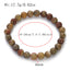 Retro Geometric Natural Stone Agate Beaded Bracelets Wholesale