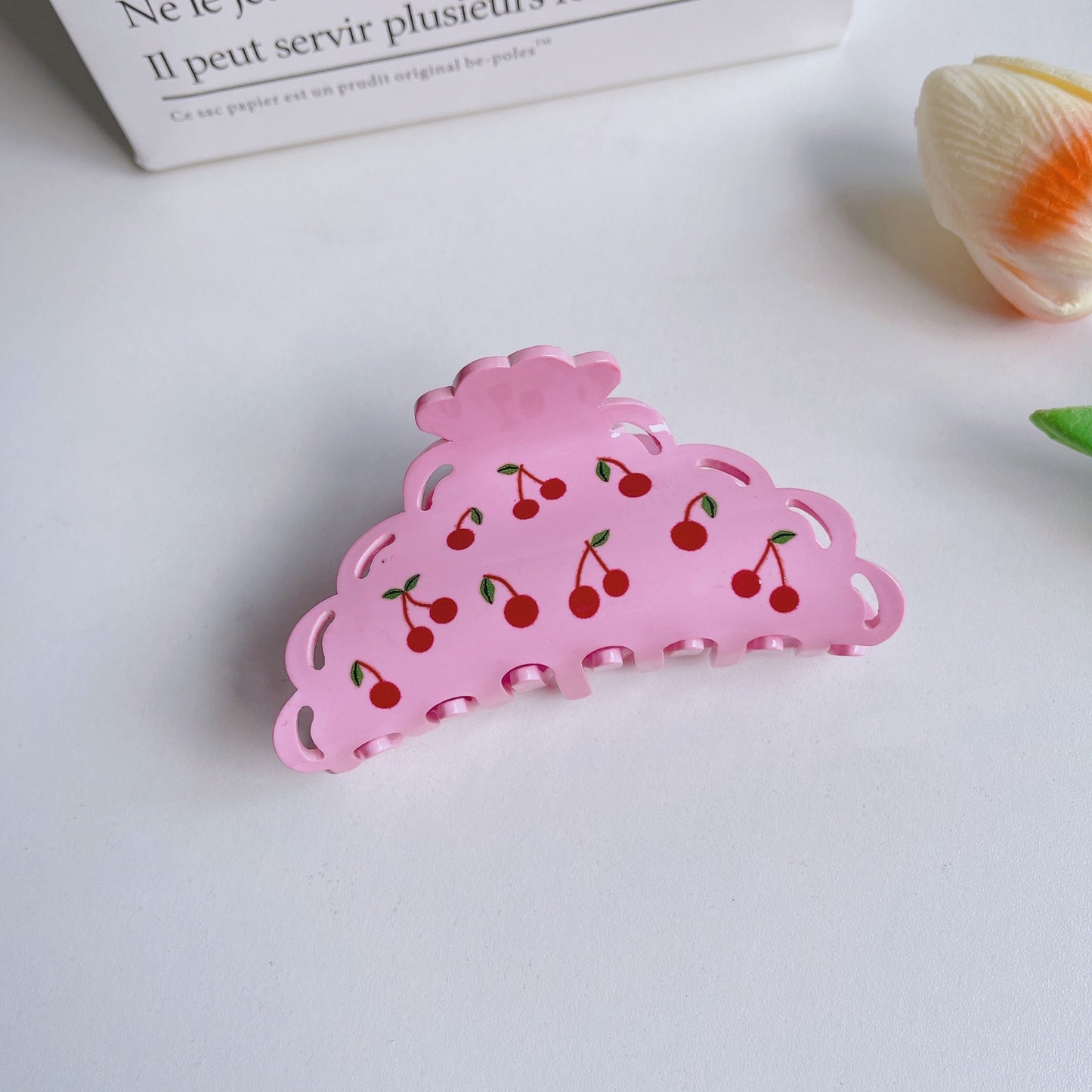 Sweet Fruit Series Acetate Hair Claw Clip