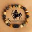 Casual Constellation Natural Stone Beaded Bracelets with Tiger Eye and Picture Stone