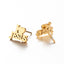 Simple Style Stainless Steel Letter Stud Earrings - Babygirl Angel Design