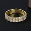 Korean Version Of Jewelry Wholesale Full Diamond Single Row Elastic Bracelet Shiny Bracelet