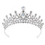 Women's Elegant Rhinestone Bridal Headpiece and Performance Tiara