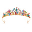 Women's Elegant Rhinestone Bridal Headpiece and Performance Tiara