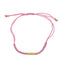 Simple Style Multicolor Braided Rope Copper Beaded 18k Gold Plated Unisex Friendship Bracelets