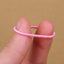 Candy Color Elastic Hair Bands - 100 PCs Children's Hair Accessories Set