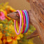 Candy Color Elastic Hair Bands - 100 PCs Children's Hair Accessories Set