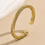 Original Design Geometric Open Cuff Women's Bangle Bracelet