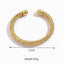 Original Design Geometric Open Cuff Women's Bangle Bracelet