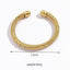 Original Design Geometric Open Cuff Women's Bangle Bracelet