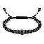 Original Design Stainless Steel Beaded Adjustable Bracelet