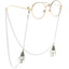 Silver Palm Metal Glasses Chain Accessory Nhbc137258