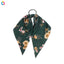 Floral Print Triangle Scarf Hair Scrunchie