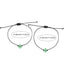 Pastoral Avocado Wax Rope Clay Adjustable Friendship Bracelet Set