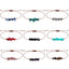 Pastoral Geometric Natural Crystal Stone Adjustable Women's Bracelet