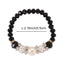 Pastoral Style Pearl and Crystal Beaded Women's Bracelet