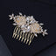 Pearl Rhinestone Vintage Bridal Hair Comb Accessory