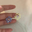 Preppy Style Sweet Flower Zircon Alloy Statement Rings