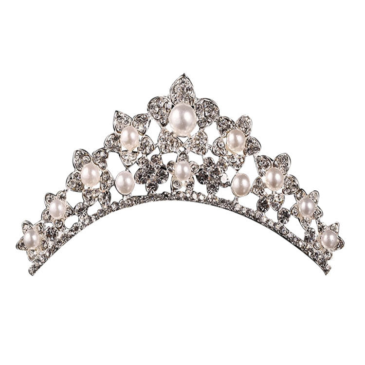 Princess Rhinestone Crown Alloy Headband for Children