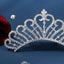 Princess Rhinestone Alloy Crown with Comb for Bridal and Kids