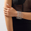 Punk Geometric Alloy Women's Bangle Bracelet