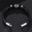 Men's Punk Style Stainless Steel and PU Leather Bracelet