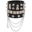 Punk Skull Multi-Layer Leather Rivet Bracelet