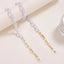 Punk Streetwear Solid Color Acrylic Women's Glasses and Mask Chain Necklace