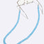 Resin Acrylic Natural Mask & Eyeglasses Chain - Simple Retro Fashion Design