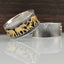 Retro Elephant Couple Ring 925 Two-tone Gold-plated Alloy
