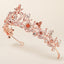 Retro Baroque Bridal Crown Headdress for Wedding Dress Accessories