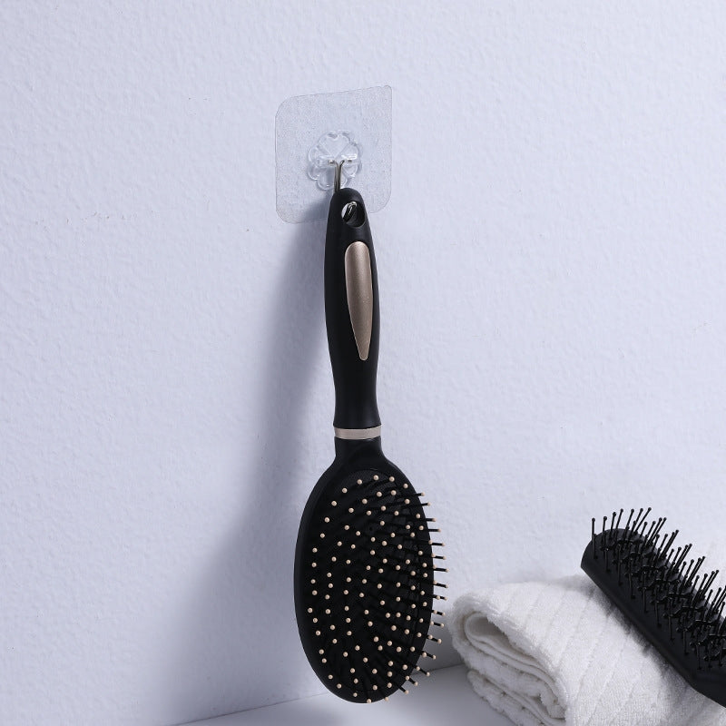 Retro Color Block Anti-Static Nylon Hair Combs for Styling and Massage